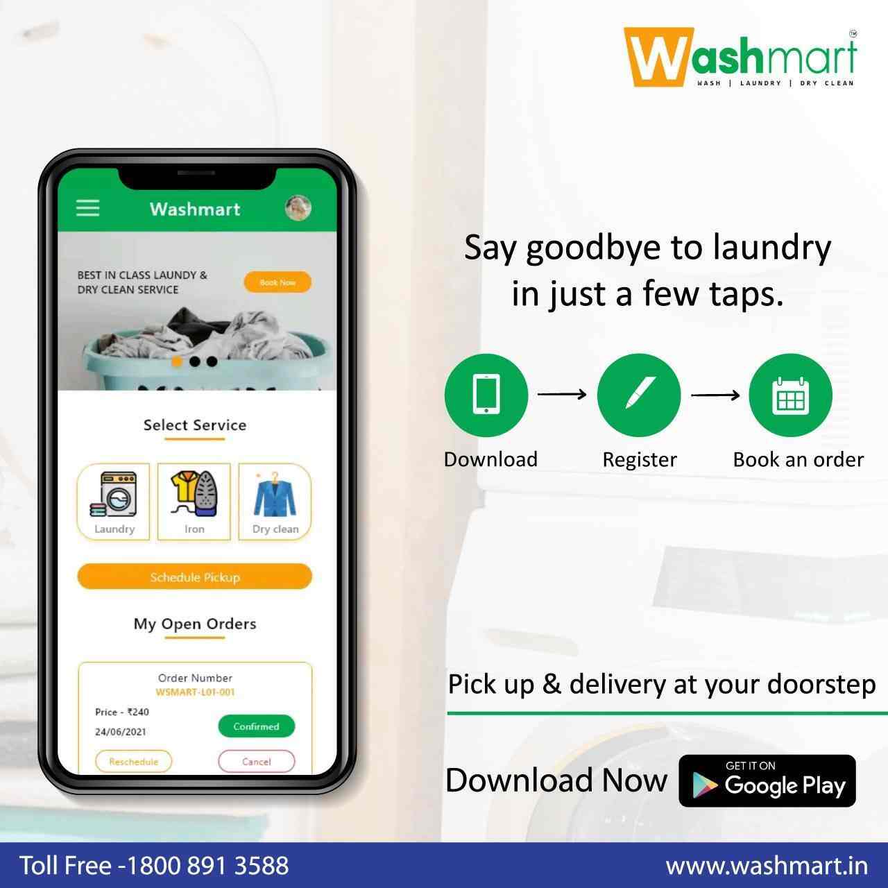 Washmart Manikonda in Manikonda,Hyderabad Best Dry Cleaners in