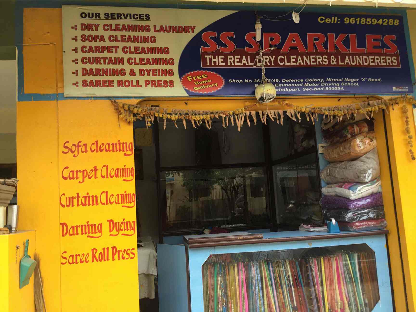 Ss Sparkles Dry Cleaners in Sainikpuri,Hyderabad Best KarcherVacuum
