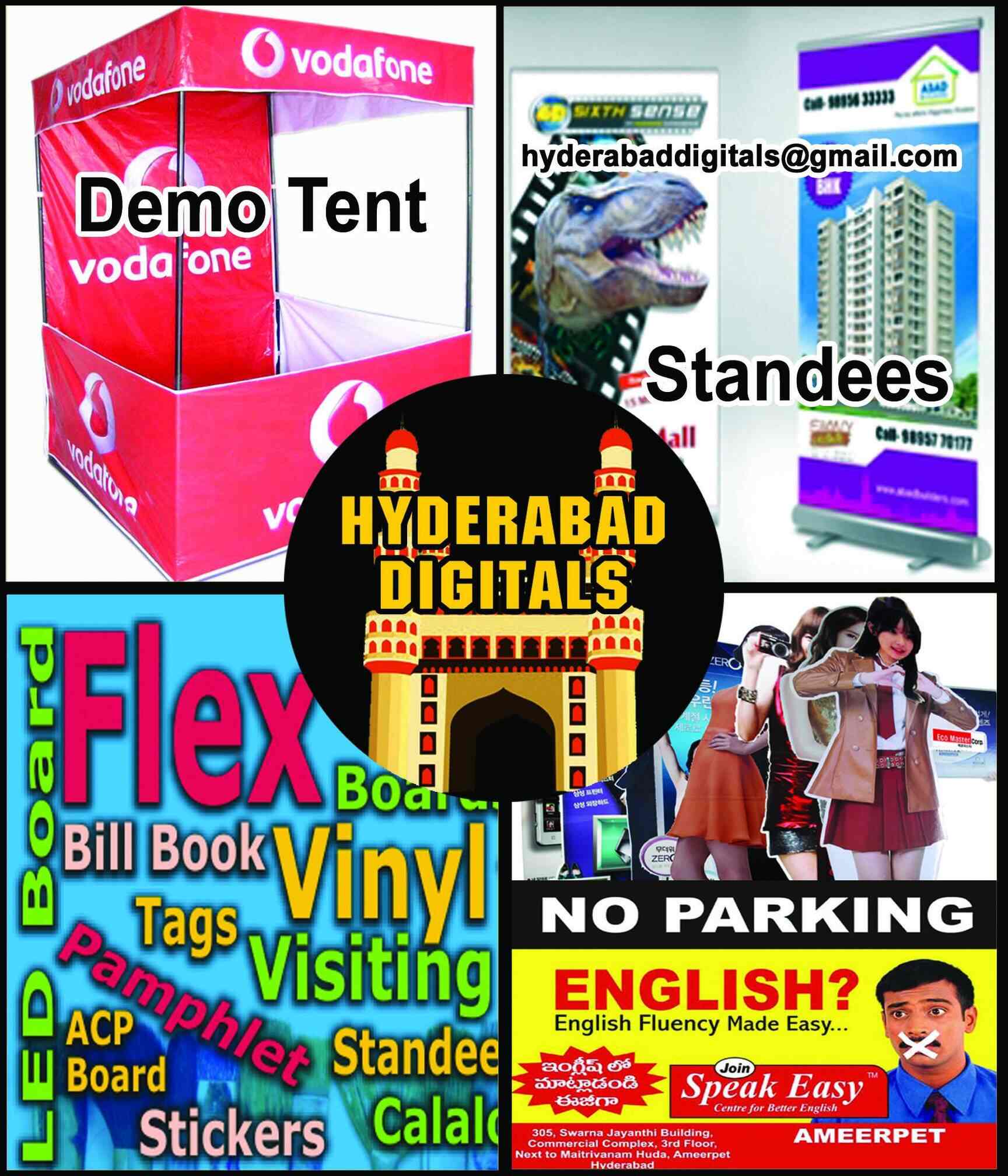 Hyderabad Digitals, Chikkadpally Flex Printing Services in Hyderabad