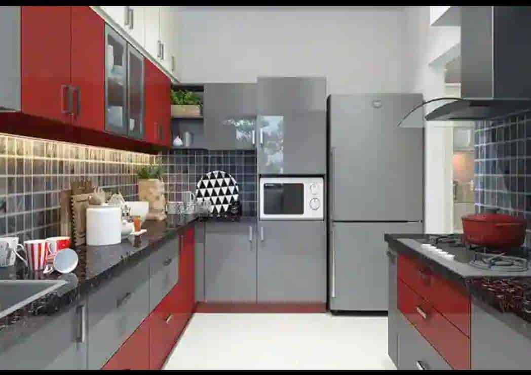 Aluminium Modular Kitchens,WardrobesHyderabadSilverline Interiors