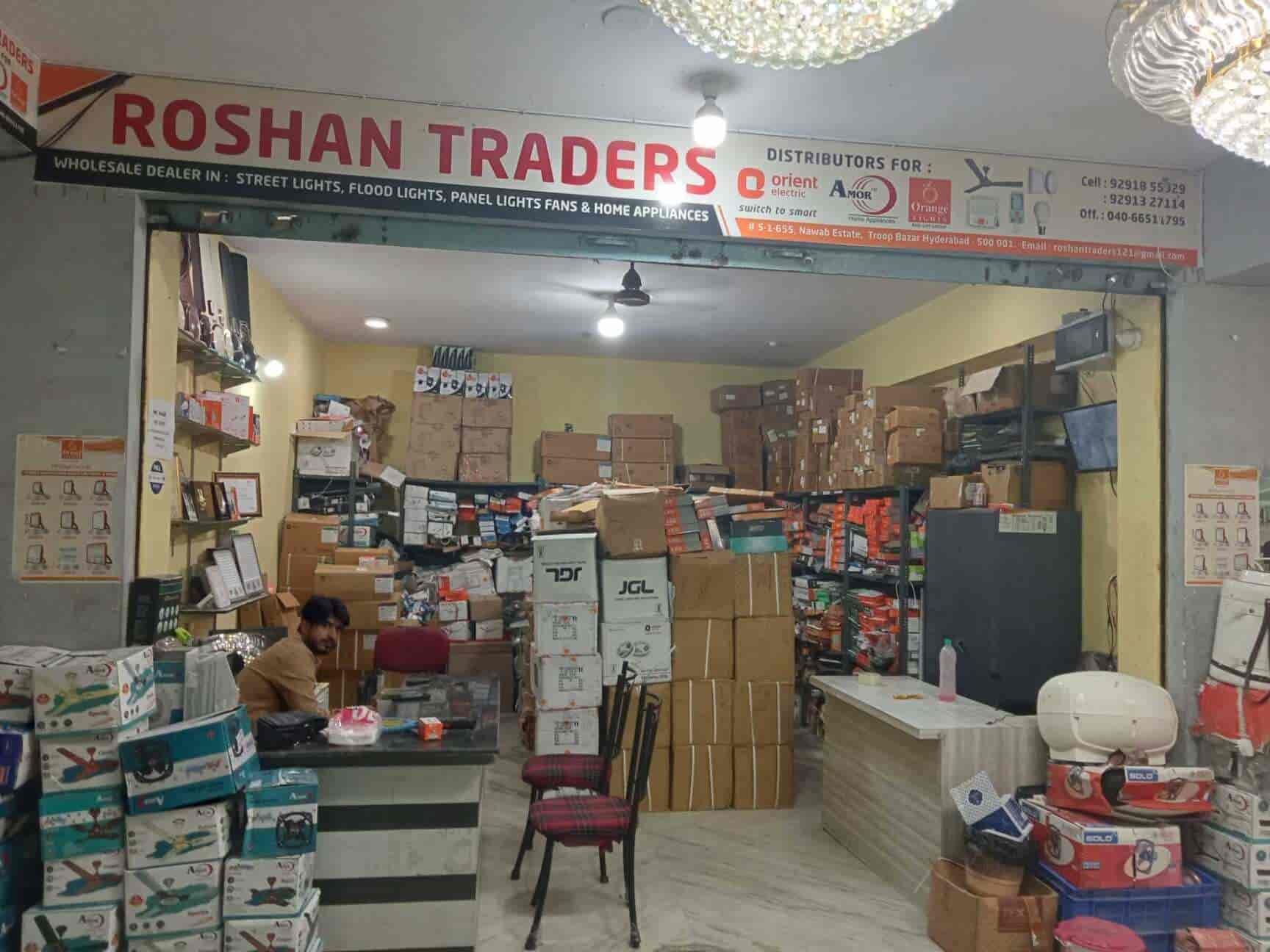 Roshan Traders in Troop Bazar,Hyderabad Best Electrical Goods Dealers