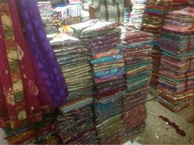 Dani Work Lace Saree with Blouse Piece, Length: 6 m