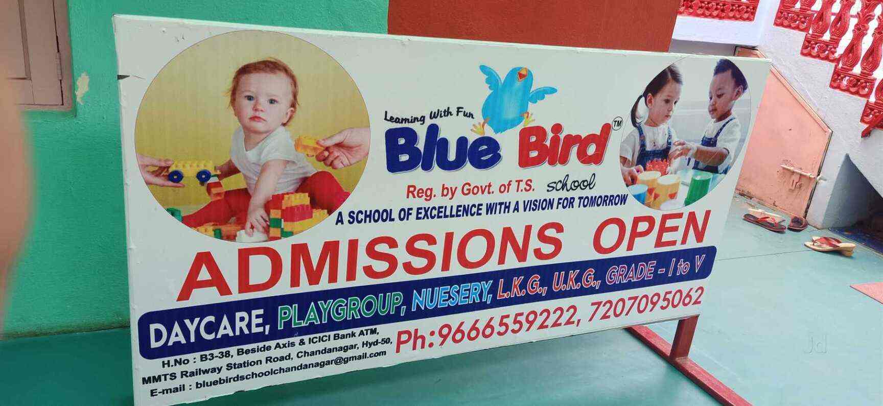 Blue Bird Play School in Chanda Nagar,Hyderabad Best Day Care Centres