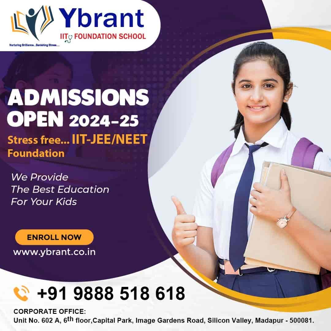 Ybrant in Madhapur,Hyderabad Best Junior Colleges in Hyderabad Justdial