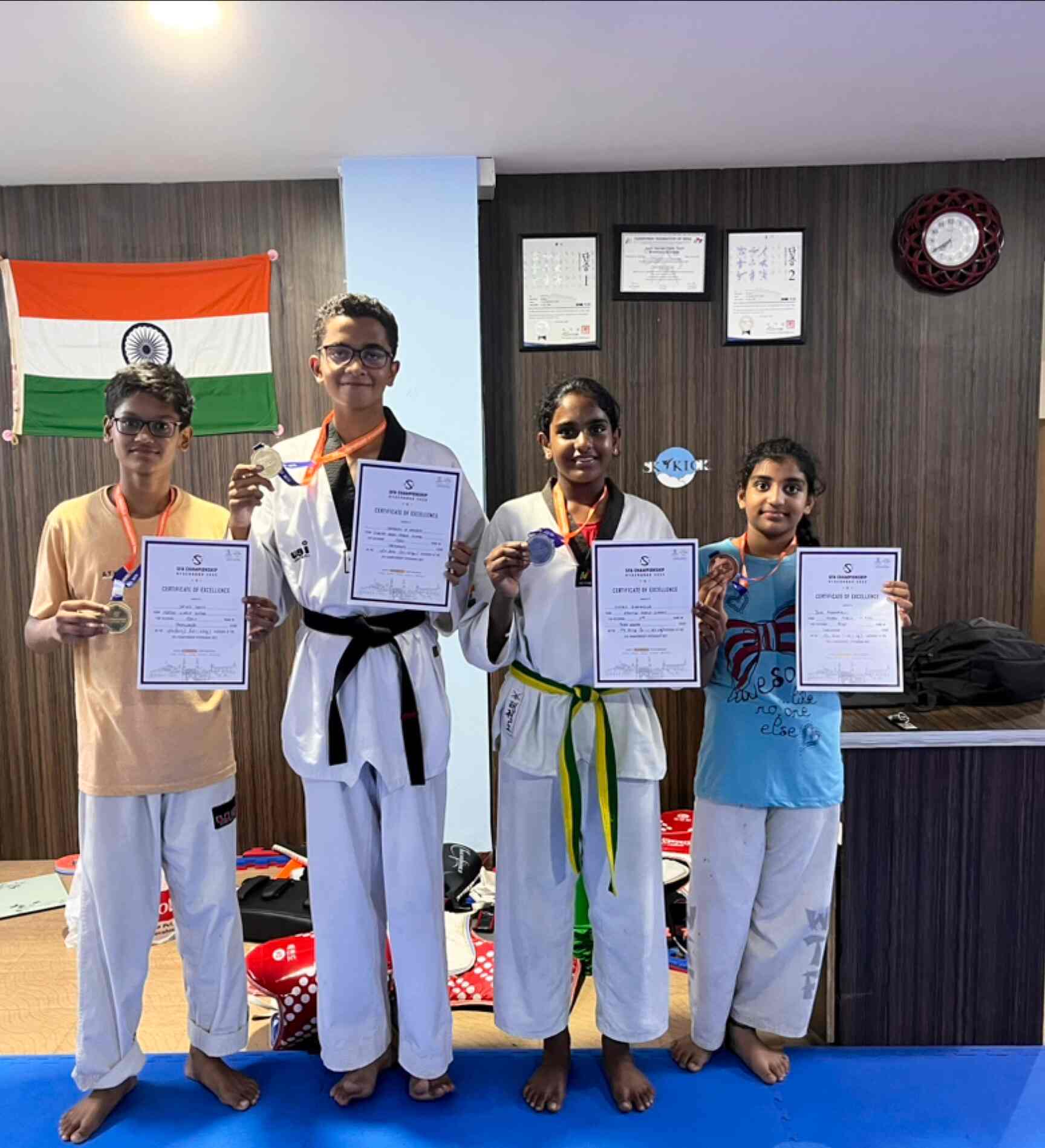 Skykick Dojang Taekwondo in Ashok Marg,Hyderabad Best Martial Arts