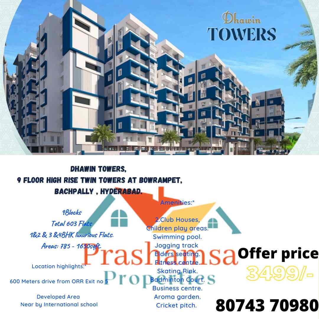 Prashamsa Properties in Nagole,Hyderabad Best Construction Companies