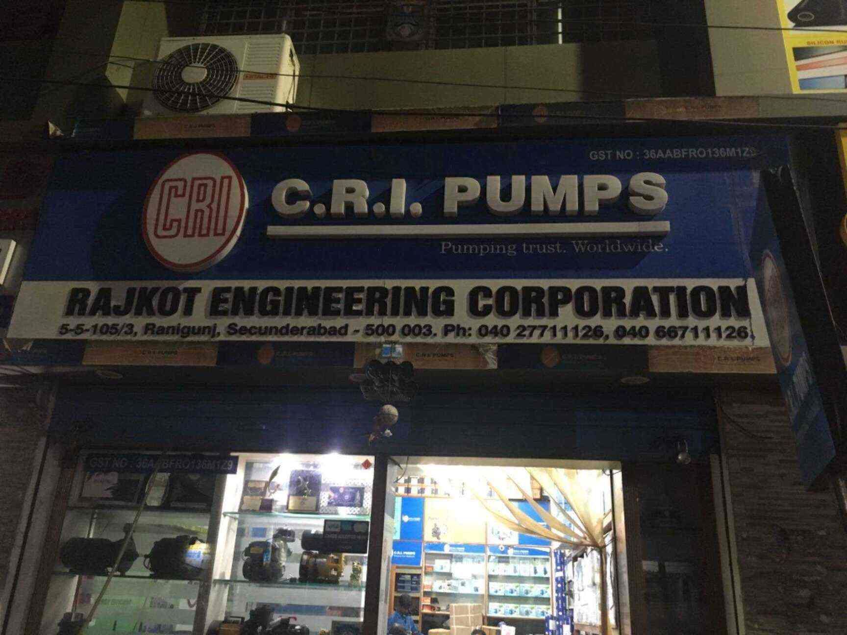 Rajkot Engg Corporation, Opposite Rao S Hotel Submersible Pump Dealers in Hyderabad Justdial