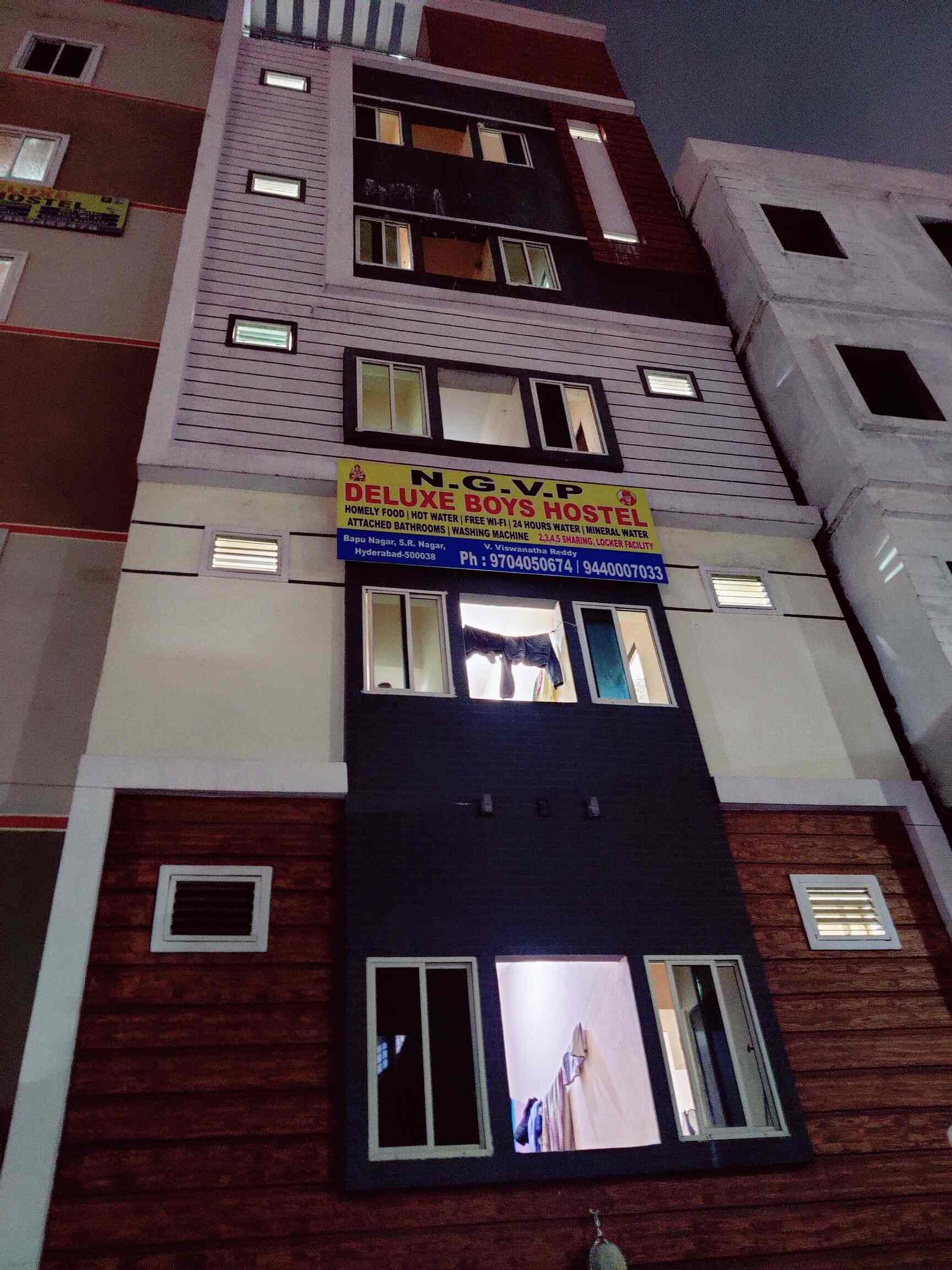 Book N G V P Delux Hostel in Madhura Nagar,Hyderabad - Best Hostels in ...