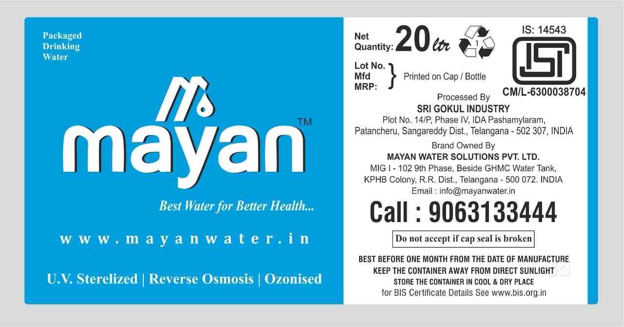 Top Water Suppliers in Matrusri NagarHafeezpet, Hyderabad Best Water