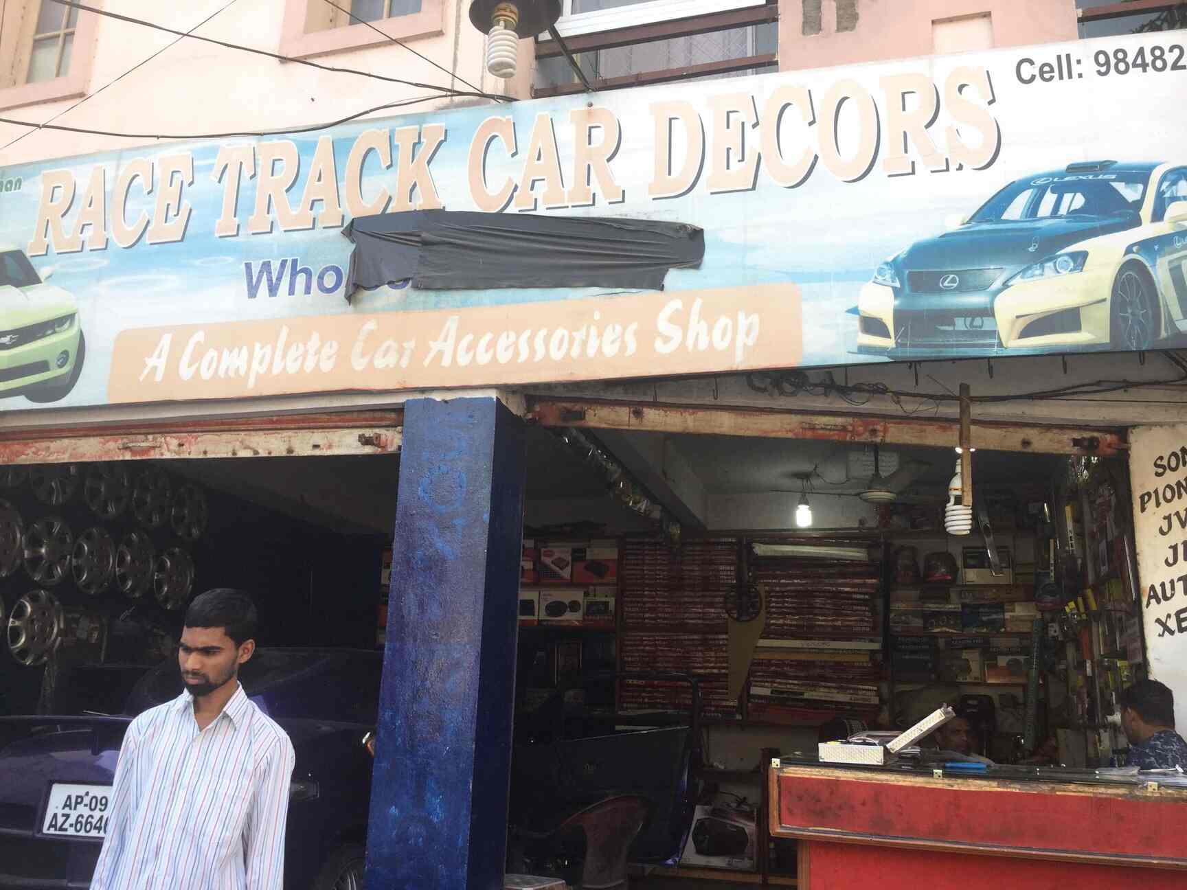 Race Track in Basheer Bagh,Hyderabad Best Imported Car Accessory