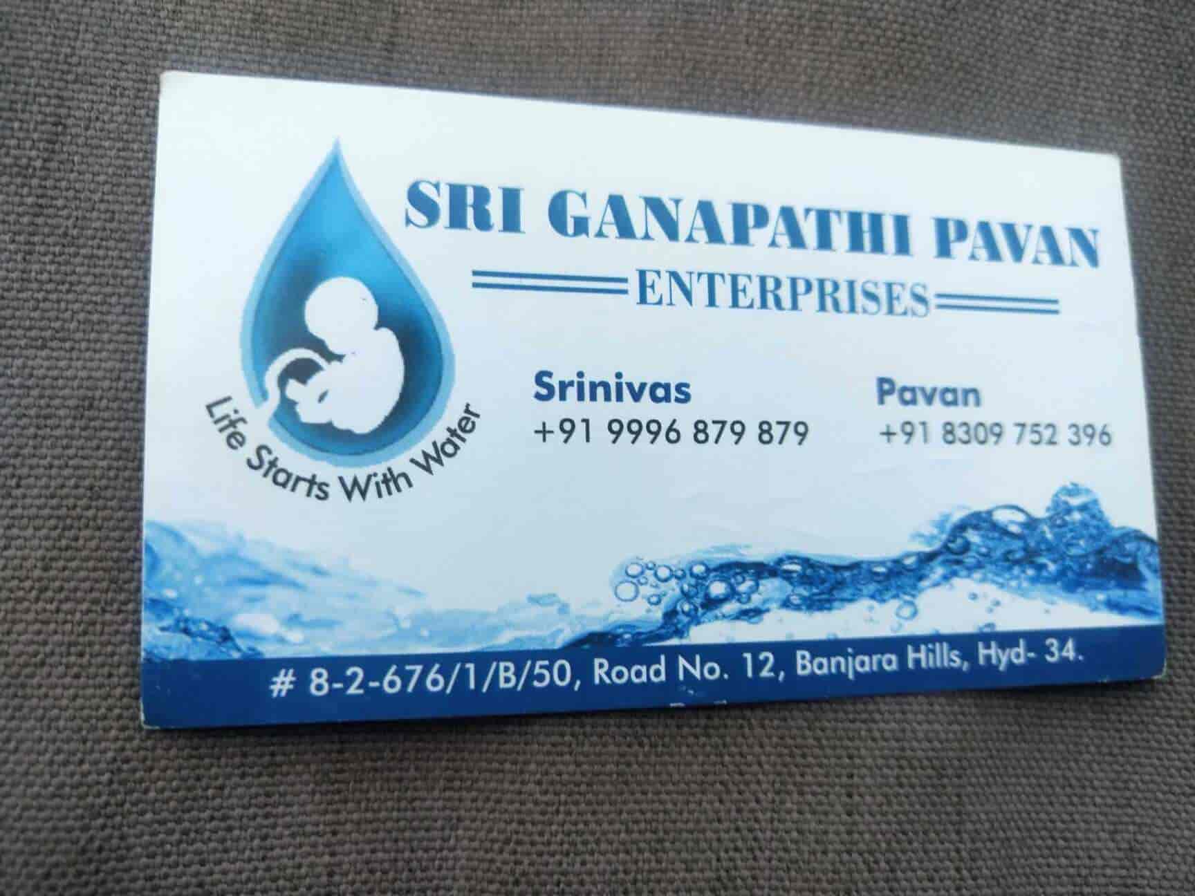 Sri Ganapathi Pavan Enterprises, Banjara Hills Mineral Water