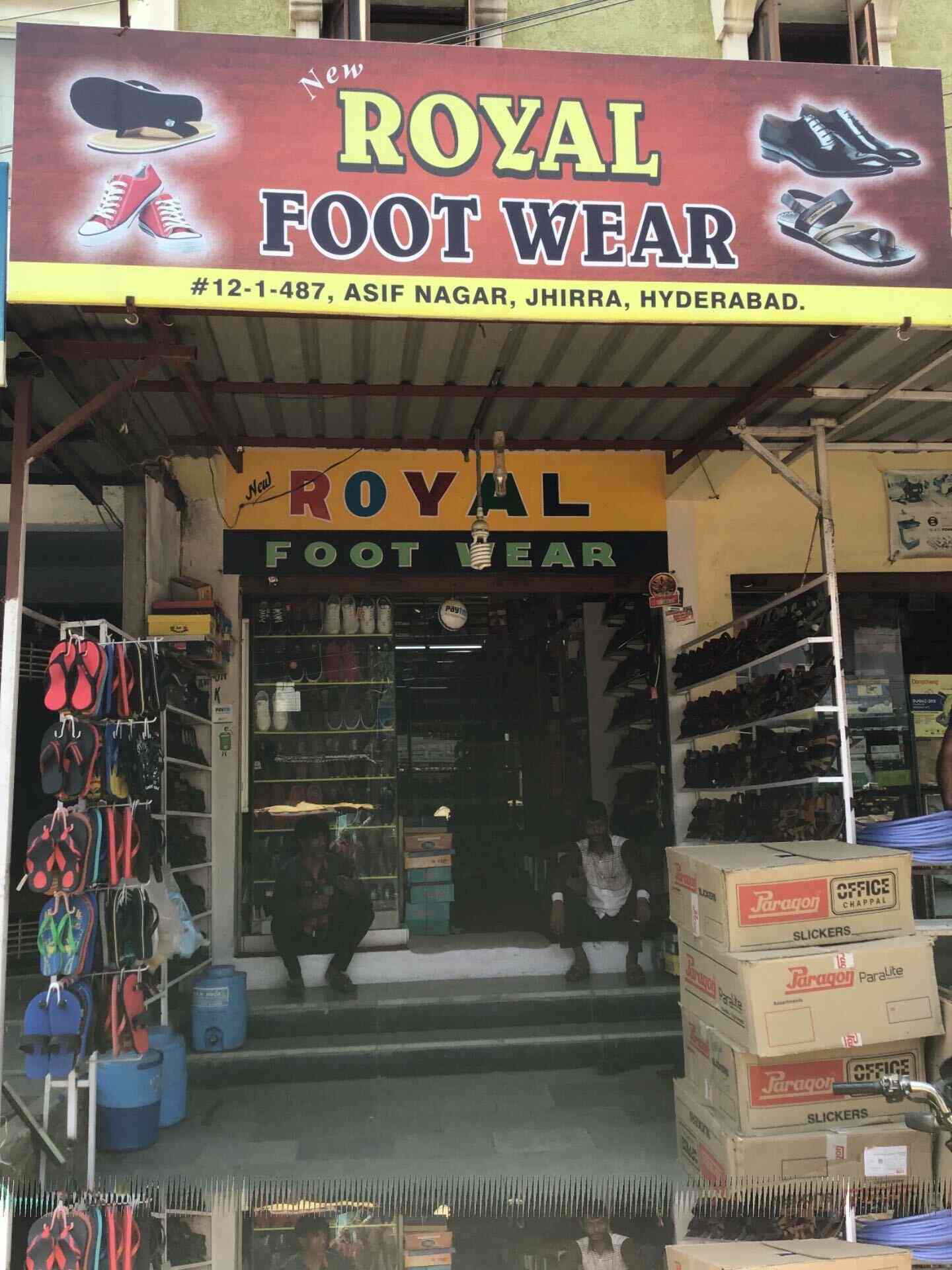 New Royal Footwear in Asif Nagar,Hyderabad Best Shoe Dealers in
