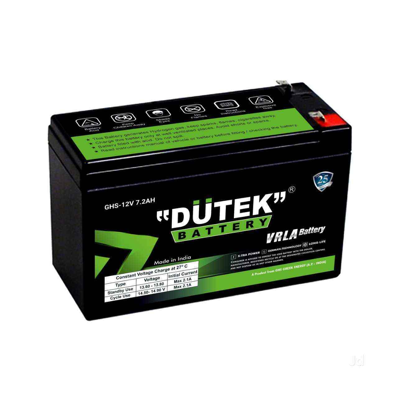 DUTEK Battery in Guntur,Hyderabad Best Ceiling Fan Dealers in