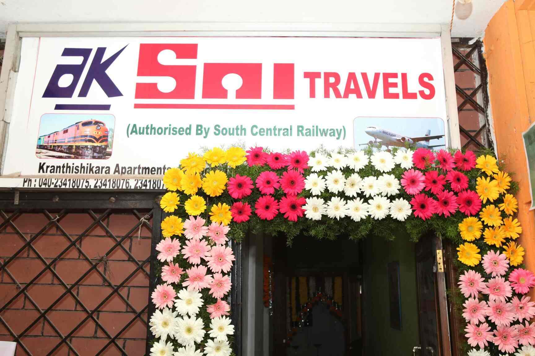 A K Sai Travels, Punjagutta Travel Agents in Hyderabad Justdial