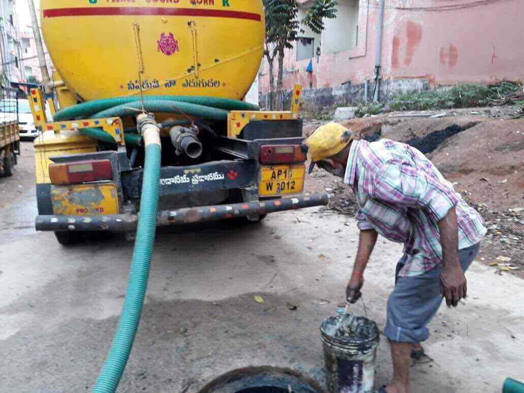 Sri Lucky Ram Septic Tank Cleaners in Madhapur,Hyderabad Best Septic