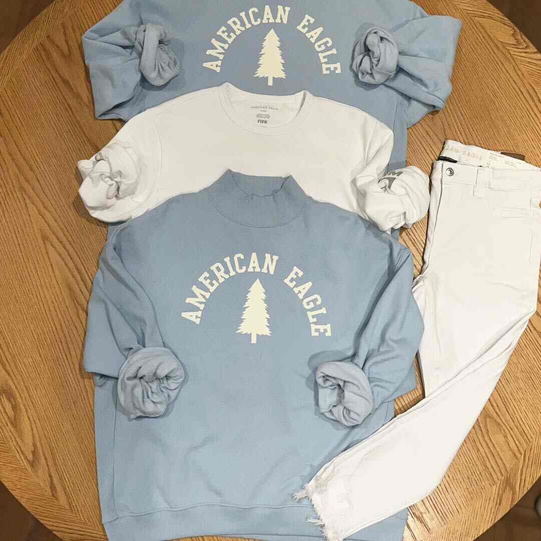American eagle city sweatshirt hotsell