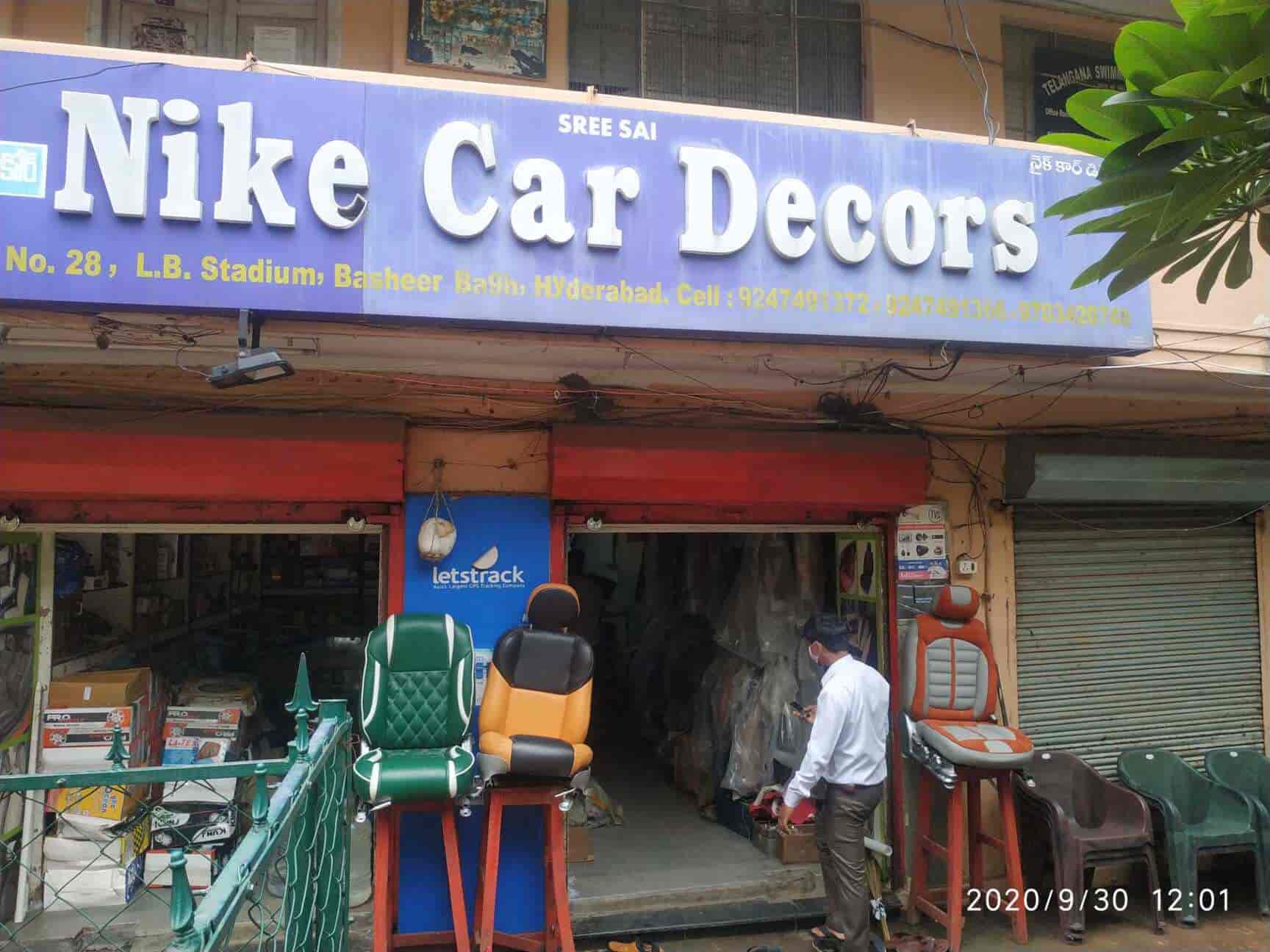 Nike Car Decors, Basheer Bagh Car Accessory Dealers in Hyderabad