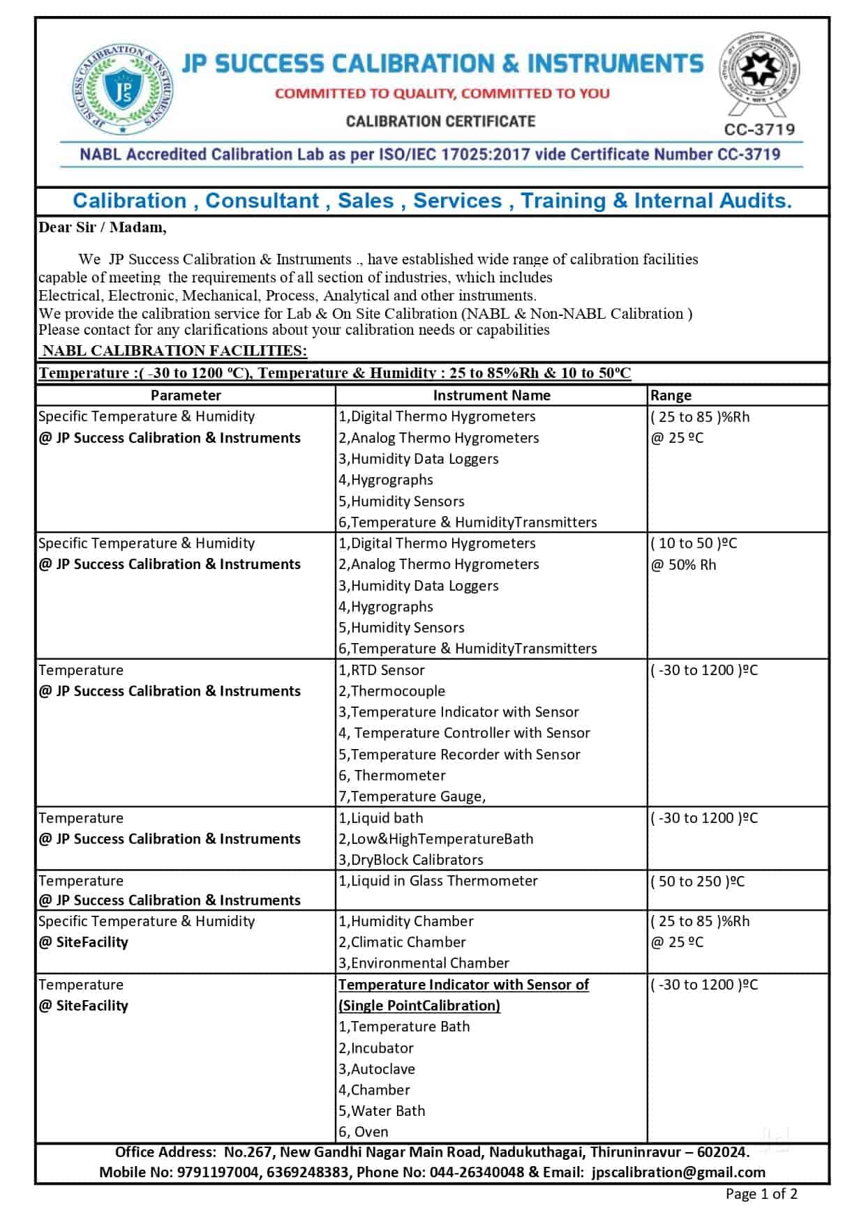 Top Autoclave Calibration Services in Hyderabad आटोक्लेव कैलिब्रेशन