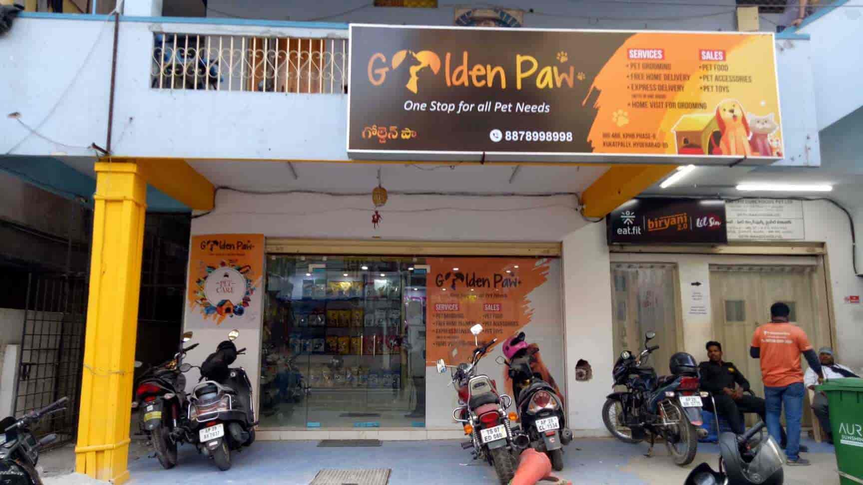 Golden Paw PET GROOMING & PET NEEDS in KPHB Colony,Hyderabad Best