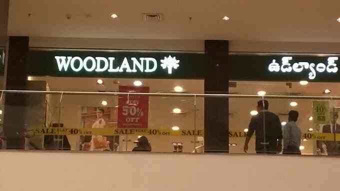 Woodland showroom in chandanagar top