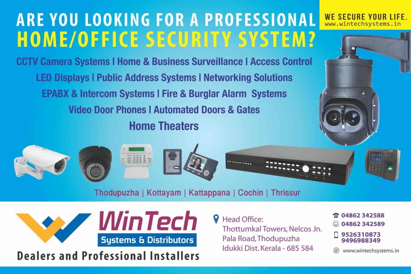 Wintech ip hot sale camera