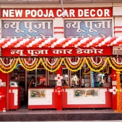 Pooja hot sale car decor