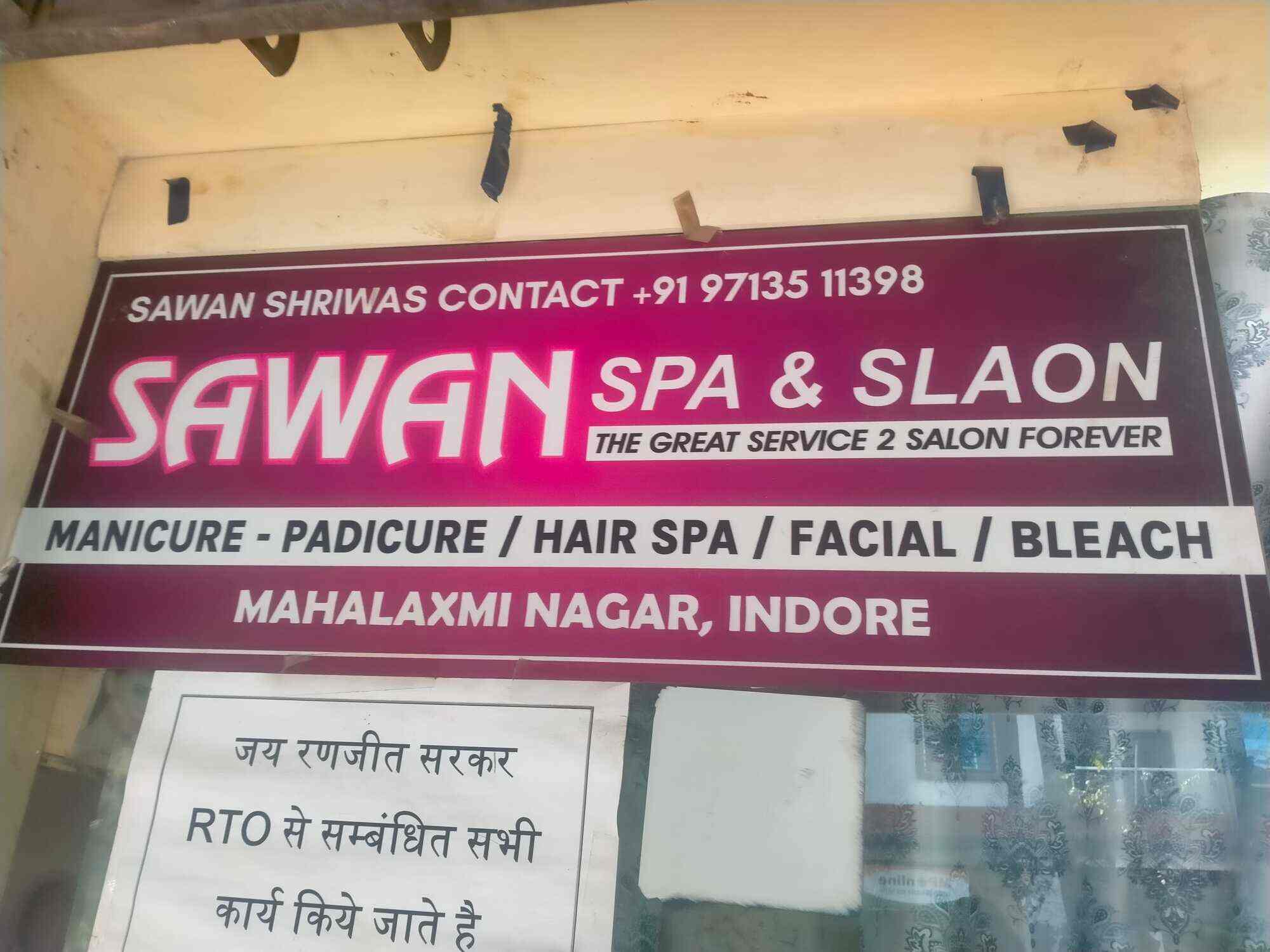 Sawan Spa & Unisex Salon in Mahalaxmi Nagar,Indore Best Salons in