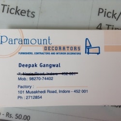 Paramount decorators on sale