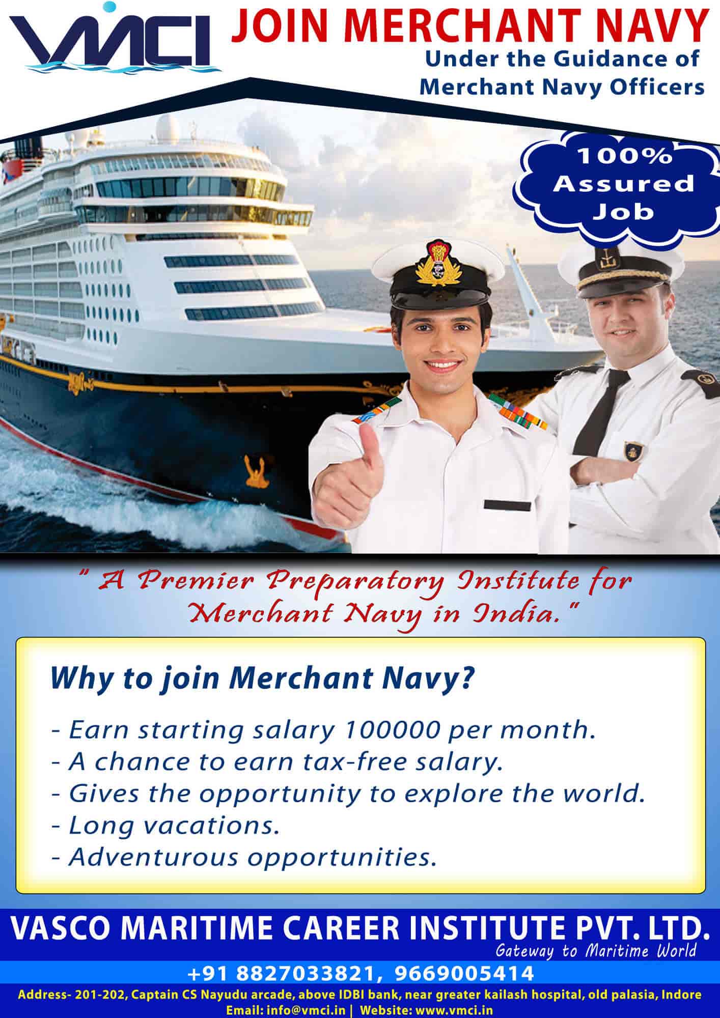 Salary Of Captain Of Merchant Navy
