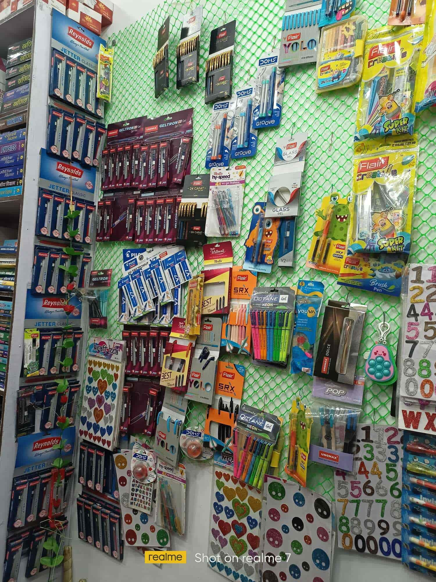 Stationery products on sale