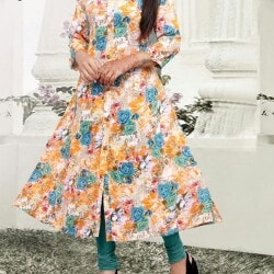 Shop Online for printed kurtis for ladies from Shree.