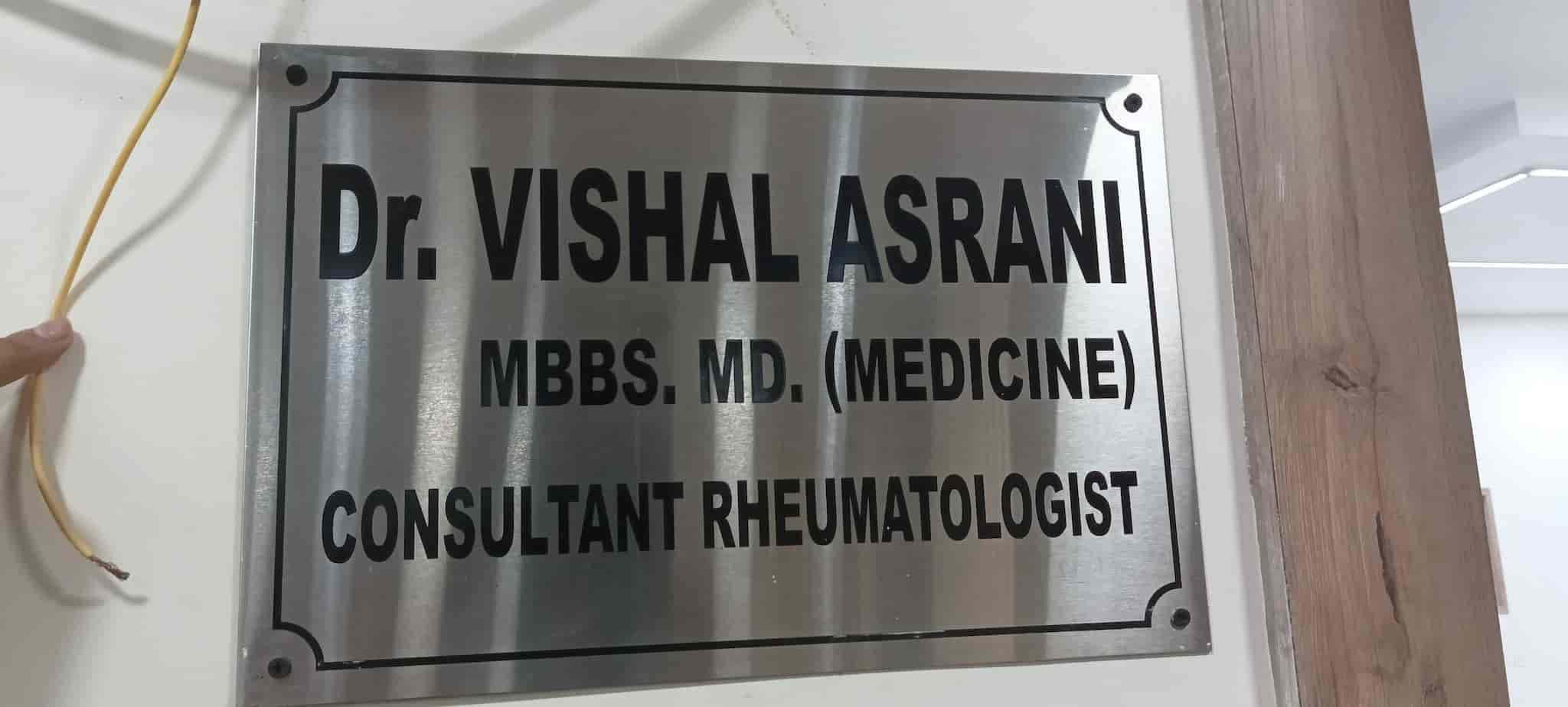 Dr. Vishal Asrani (Consultant Rheumatologist ) in Near Grenade Chowk,Jabalpur Book Appointment