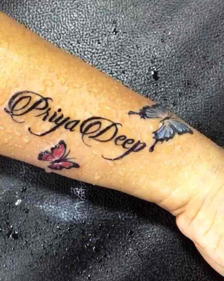Unique Priya Name Tattoo Designs Cute Simple Tattoos