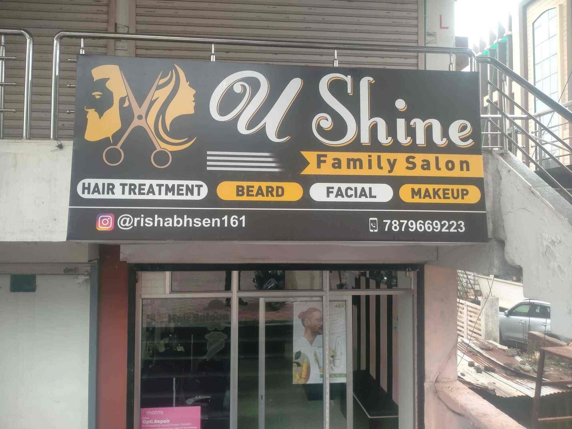 U Shine Family Salon in Gwarighat,Jabalpur Best Salons in Jabalpur