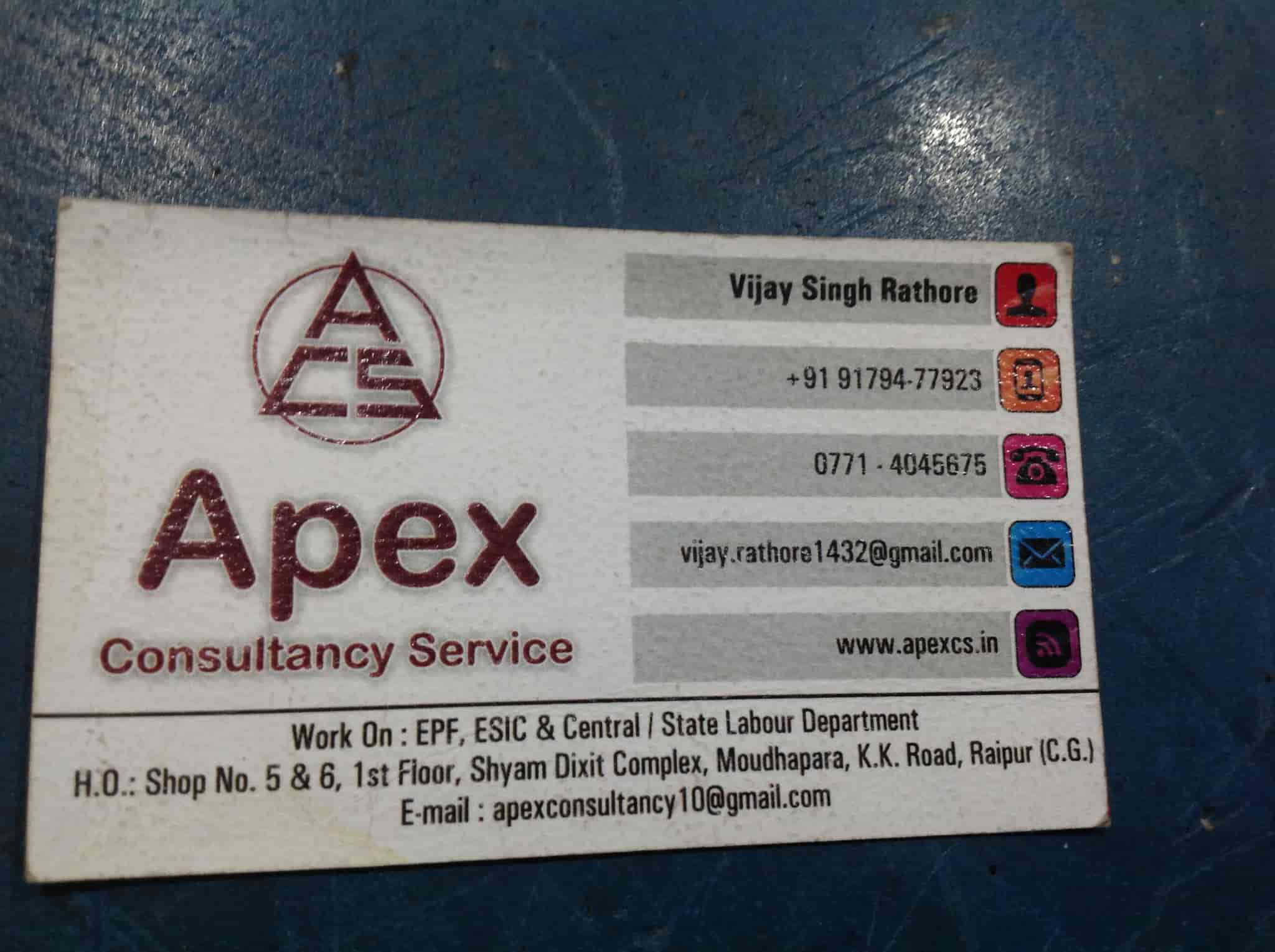 APEX Consultancy Services in Pratapganj Para,Jagdalpur - Best Auditors near  me in Jagdalpur - Justdial