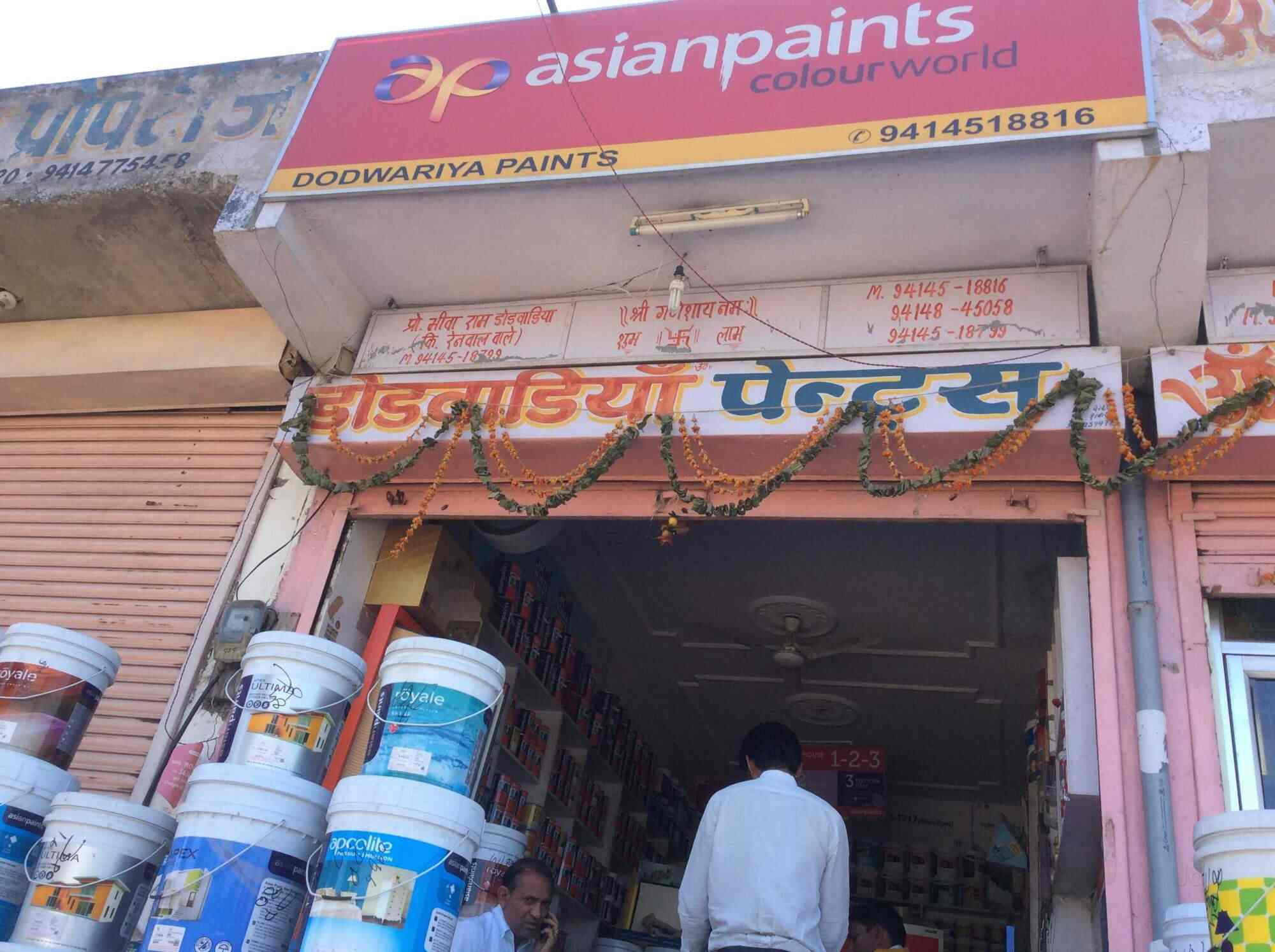 Dodwariya Paints in Jhotwara,Jaipur Best Decorative Paint Dealers in