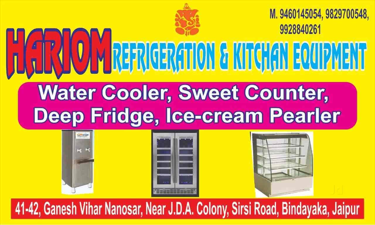 Catalogue Hari Om Refrigeration & Kitchen Equipment in Bindayaka