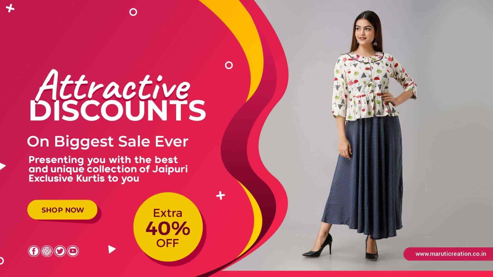 Kurtis in Jaipur - Urbanchic Online Fashion Store