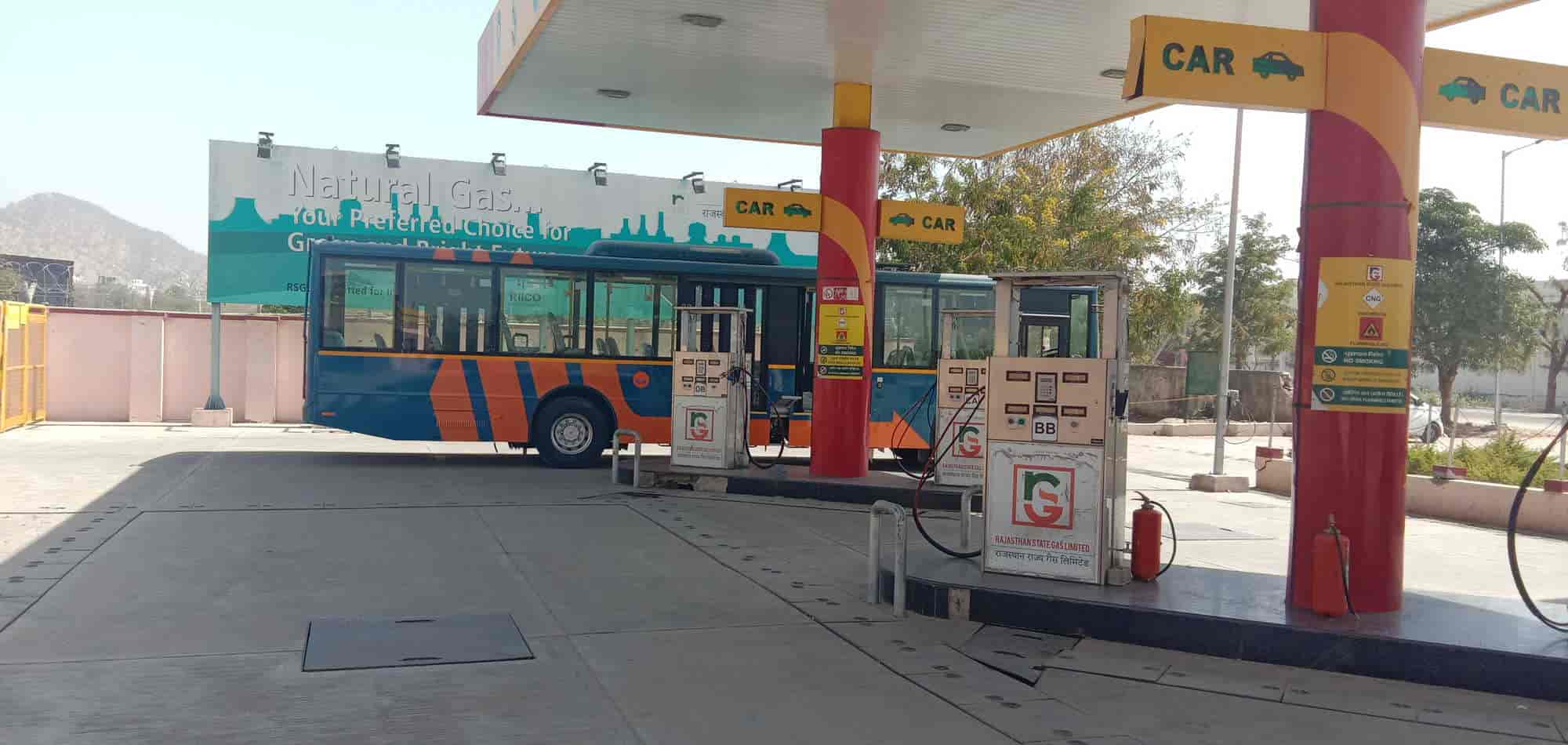Top 24 Hours CNG Filling Stations in Sikar Best Cng Pump near me