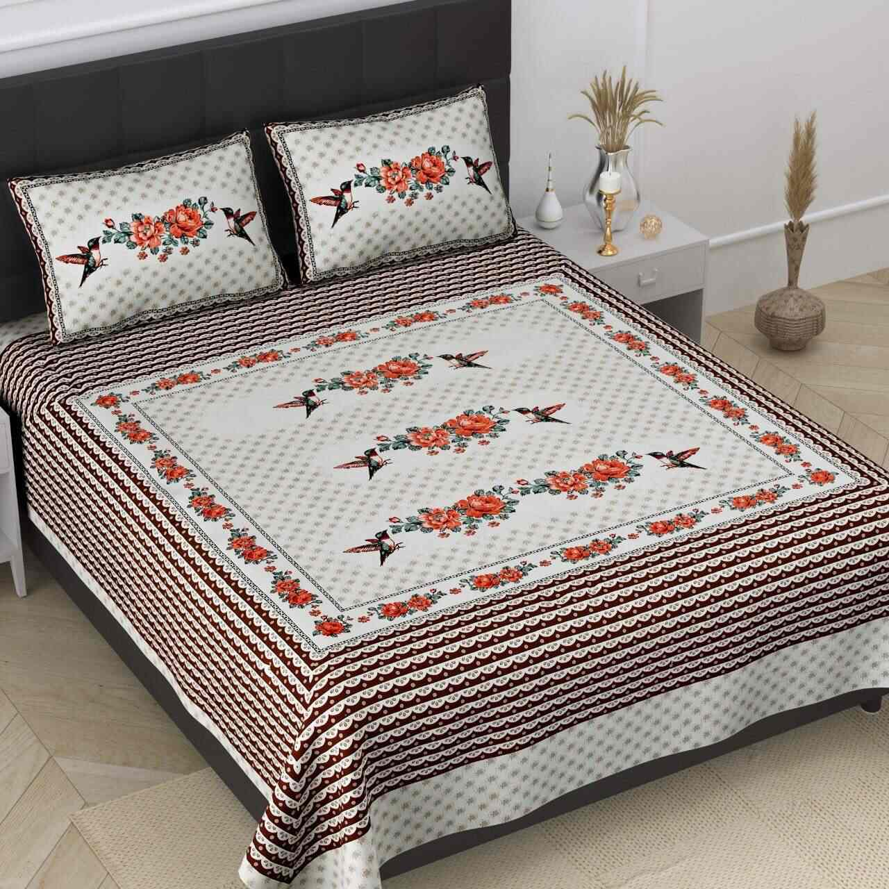 Top Sanganeri Print Bed Sheet Manufacturers in Jaipur सांगानेरी