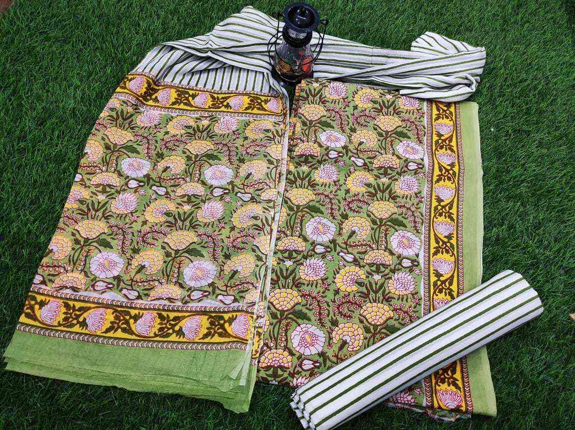 Namdev Collection in Sanganer Bazar,Jaipur Best Cotton Printed Bed