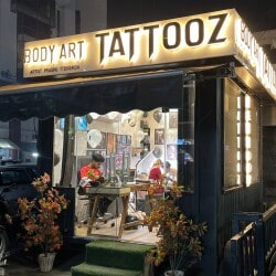 Body art tattoo studio store