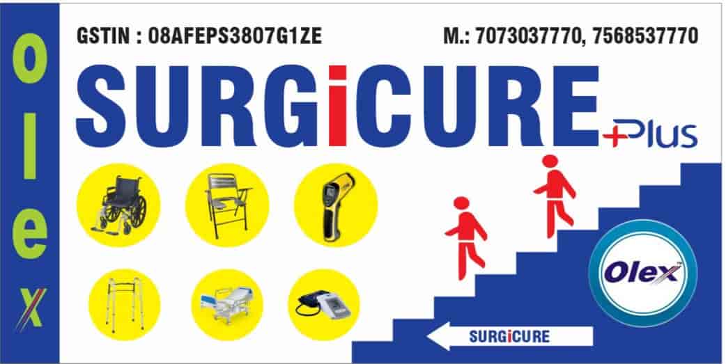 Surgicure Plus, Mansarovar Surgical Equipment Dealers in Jaipur