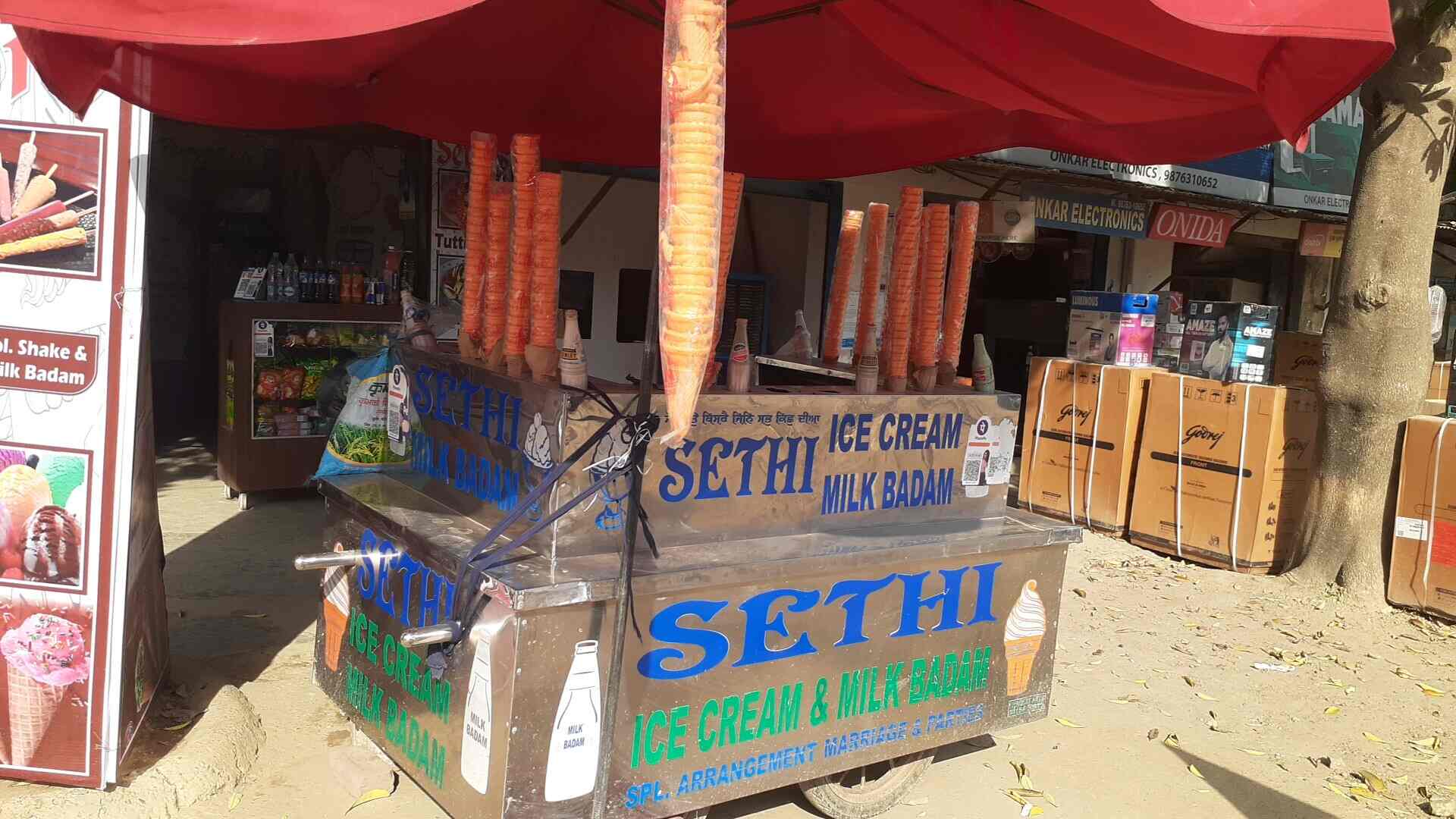 Sethi Ice Cream in Railway Road,Jalandhar Best Ice Cream Parlours in