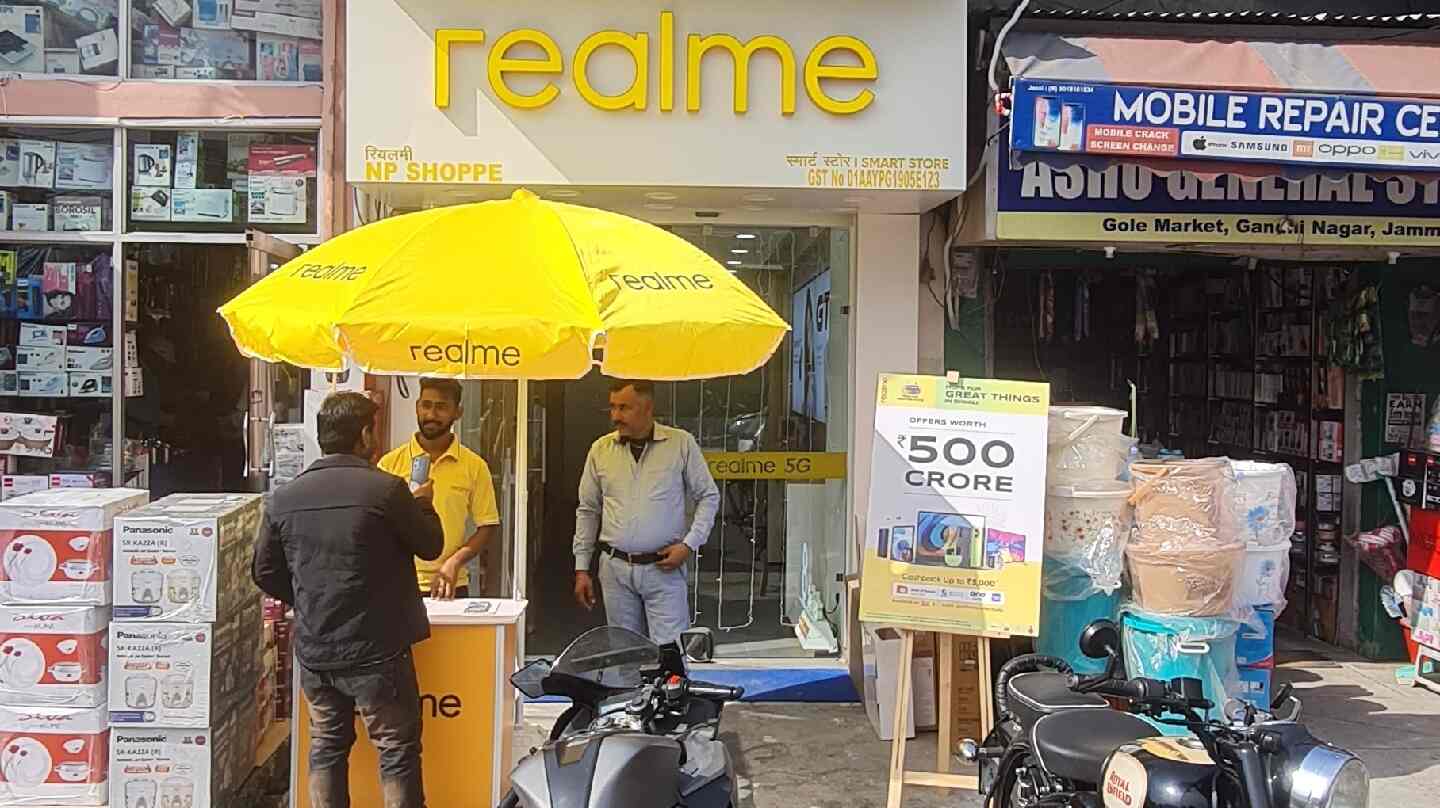 Realme smart store in Gandhinagar Jammu,Jammu Best Mobile Phone