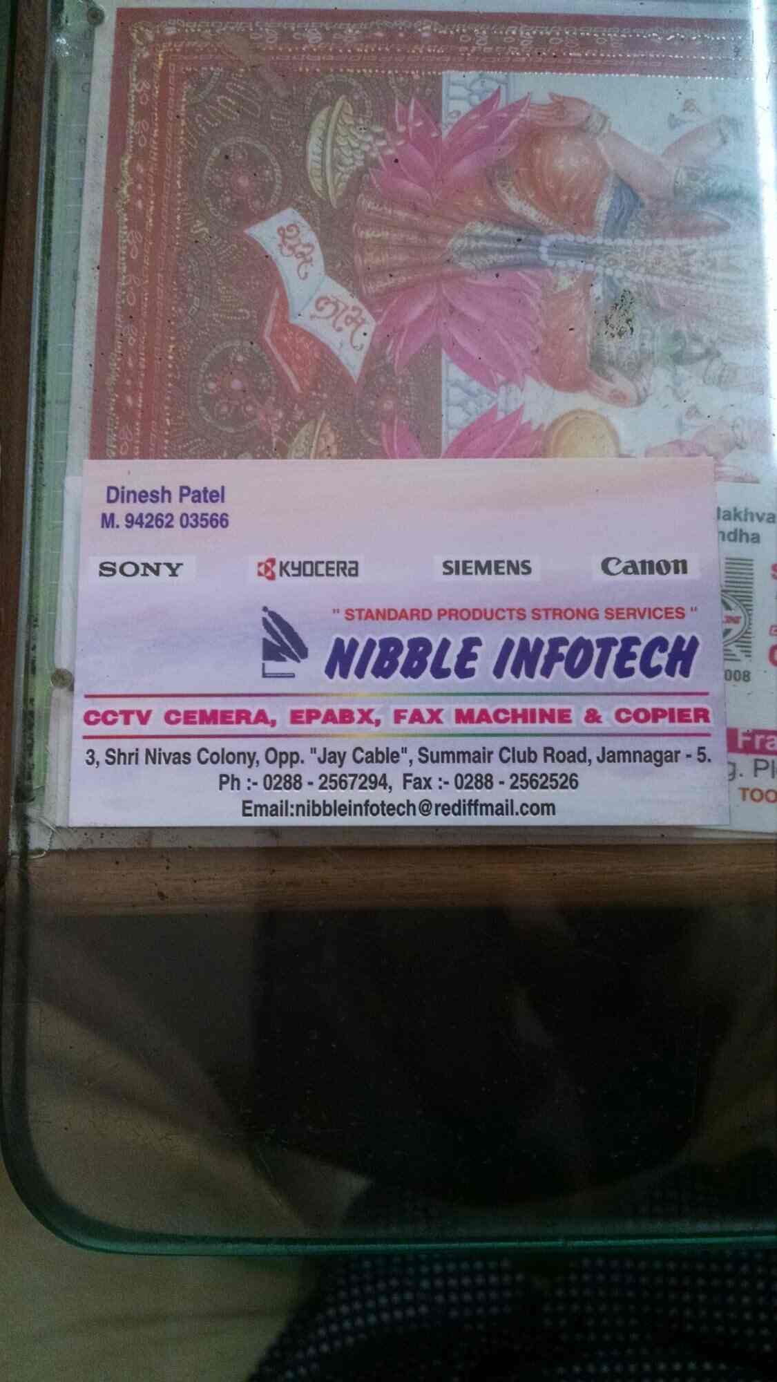 Nibble Infotech in Jamnagar Ho,Jamnagar Best SamsungCCTV Dealers in