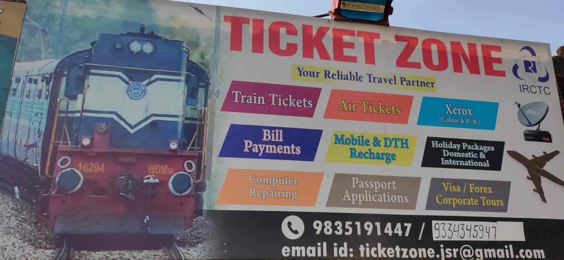 Ticket Zone in Telco,Jamshedpur Best Travel Agents in Jamshedpur
