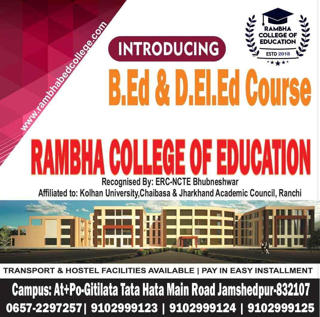 Top B Ed Colleges In Adityapur Best B Ed Correspondence Justdial