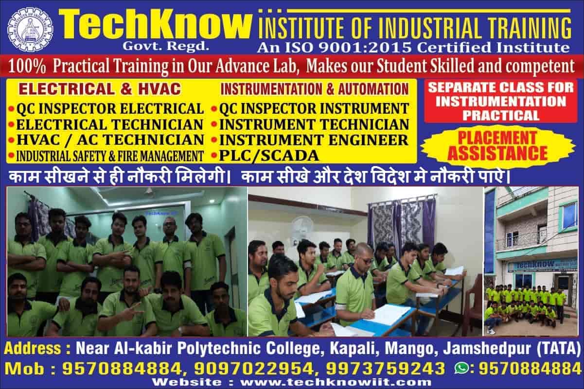 Techknow Institute Of Technical Training in Mango,Jamshedpur Best