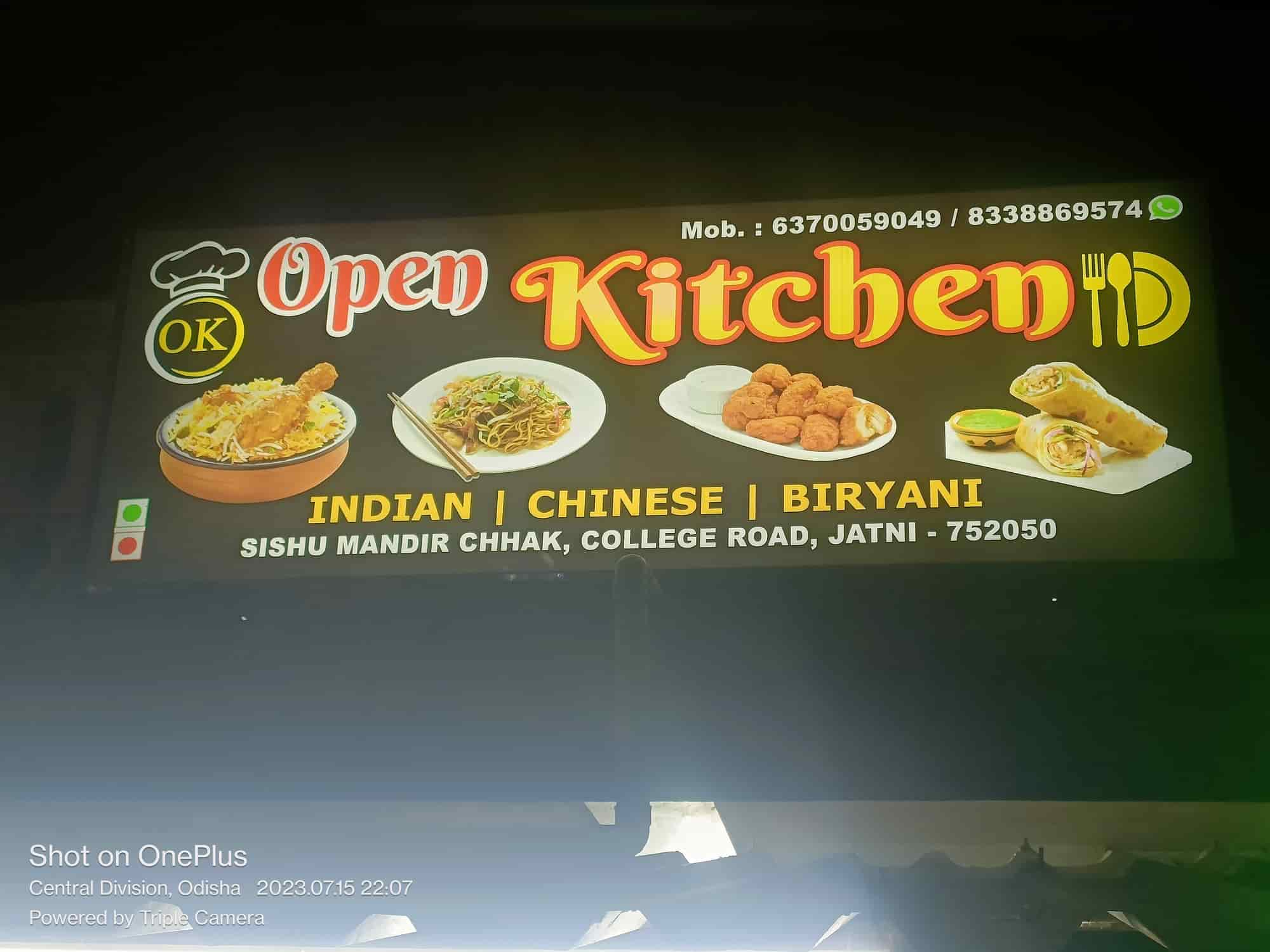 Open Kitchen in College Road,Khurda Best Restaurants in Khurda Justdial